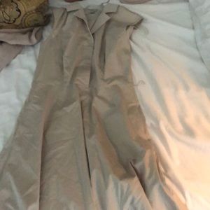 Ann Taylor beige long dress